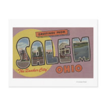 Salem, Ohio (The Quaker City) Postcard