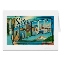 Salem, OregonLarge Letter ScenesSalem, OR 2 Card