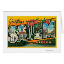 Salem, OregonLarge Letter ScenesSalem, OR Card