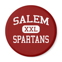 Salem - Spartans - High School - Salem Virginia magnets by customteamsportswear Salem - Spartans - High School - Salem Virginia magnets