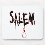 Salem Witch Trial Bloody Noose Mouse Pad