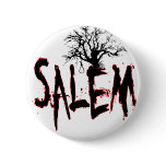 Salem Witch Trial Tree Noose buttons
