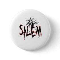 Salem Witch Trial Tree Noose Buttons