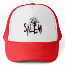 Salem Witch Trial Tree Noose Mesh Hats