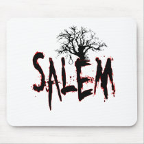Salem Witch Trial Tree Noose Mousepad