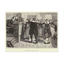 Salem Witch Trials Postcard