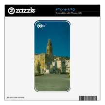 Salerno, Church and town Decals For iPhone 4S