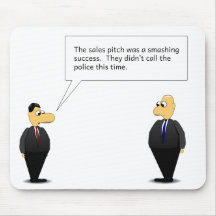 Sales Pitch Mouse Pad