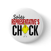 Sales Representative's Chick buttons