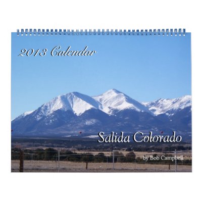 Salida Colorado, calendario 2013 Salida Colorado, calendario 2013