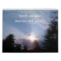 Salidas del sol y puestas del sol calendarios de pared