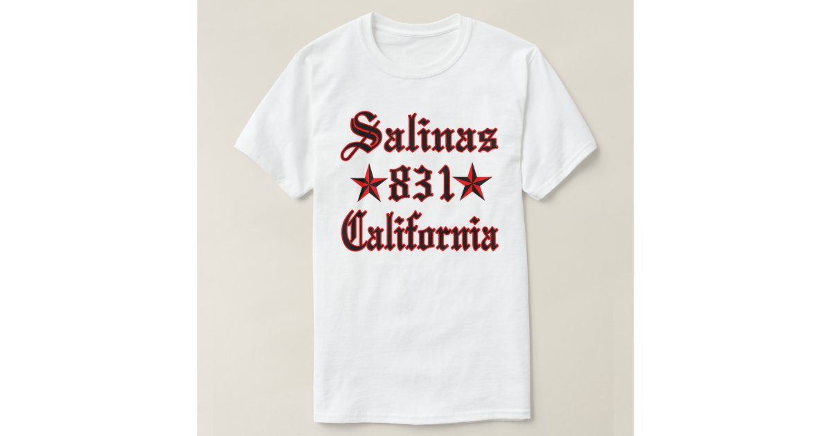 salinas 831 t shirt zazzle salinas 831 t shirt zazzle