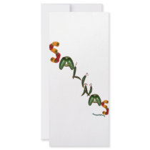 Salinas Chili Peppers rack cards