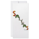 Salinas Chili Peppers Full Color Rack Card