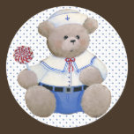 Salior Bear Sticker