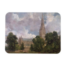 Salisbury Cathedral from the south west Flexible Magnet
