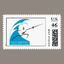 Salle Honolulu stamp, blank