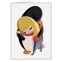 Sally and Sherbert the Penguin cards by ButtermilkBiscuits Sally and Sherbert the Penguin cards