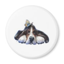 sally butterfly fridge magnets