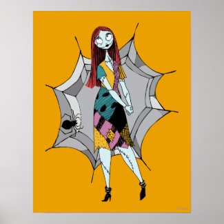 Sally in Spider Web Print