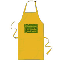 salmo 46:10 apron