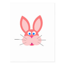salmon bunny postcards