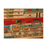 Salmon Cans Vintage Postcard