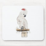 Salmon-Crested Cockatoo by Edward Lear Mouse Mat