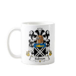 Salmon Family Crest mugs