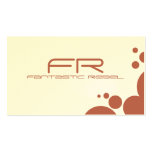 Salmon Fantastic Rebel Business Cards
