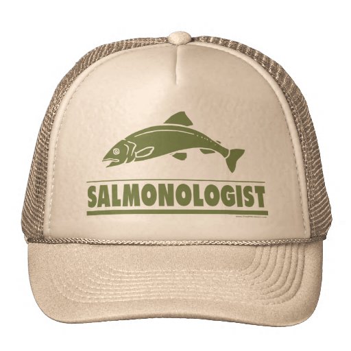 Salmon Fishing Trucker Hat Zazzle