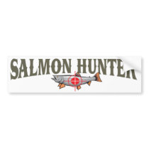 Salmon Hunter bumper stickers