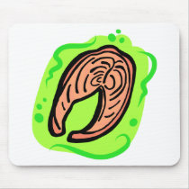 Salmon mousepads by Edibility Salmon mousepads