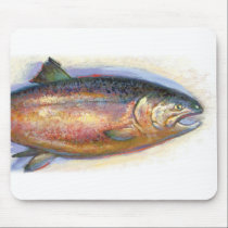 Salmon mousepad mousepads