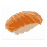 Salmon Nigiri Sushi postcards