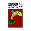 Salmon of Knowledge Postage Stamp
