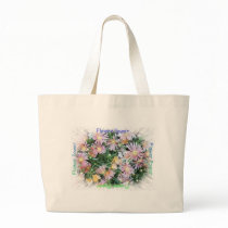Salmon Pink Ice Plant Bag by gettingreen Salmon Pink Ice Plant Bag