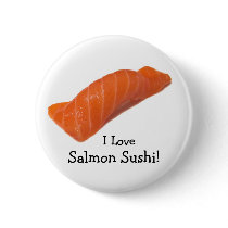 salmonsushi, I Love , Salmon Sushi! buttons