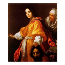 Salome with the head of John the Baptist Poster posters by KitteasGallery Salome with the head of John the Baptist Poster posters