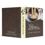 Salon and Spa Appointment Book binders