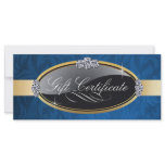 SALON AND SPA GIFT CERTIFICATE RACK CARD