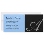 Salon and Spa Gift Certificate rack cards