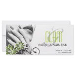 Salon and Spa Gift Certificate rack cards