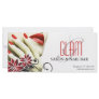 Salon and Spa Gift Certificate Personalized Rack Card