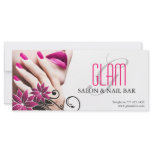 Salon and Spa Gift Certificate Customized Rack Card