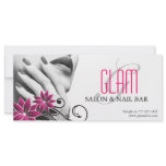 Salon and Spa Gift Certificate rack cards
