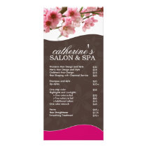 Salon and Spa Rack Card