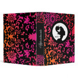 Salon Binder Appointment Book Colorful Woman