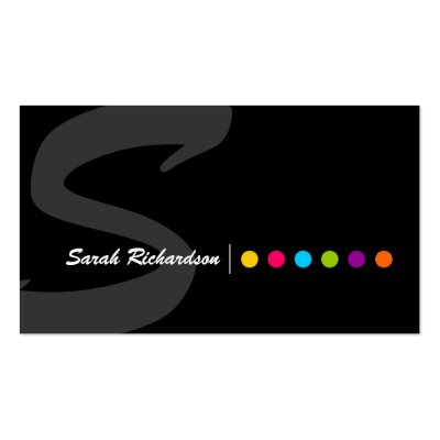 Salon Business Card profilecard