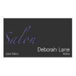 Salon Business Card